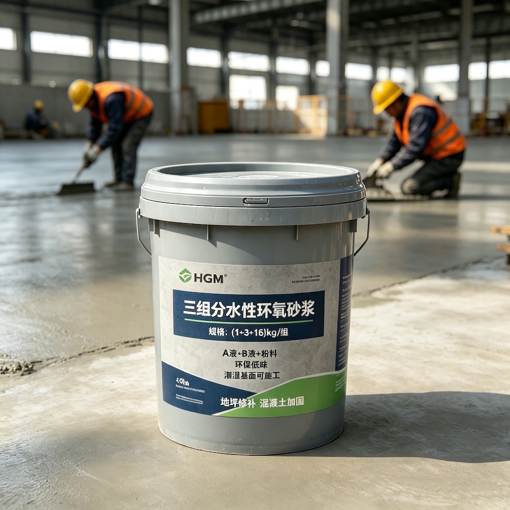 榆树三组份水性环氧砂浆